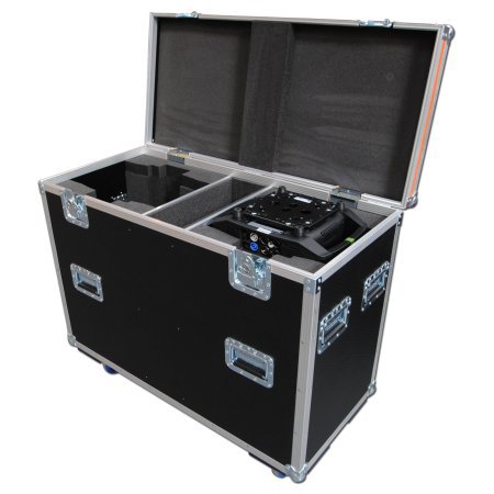 Elation Platinum Wash ZFX PRO XL Twin Moving Head Flightcase